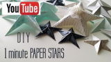 DIY Paper Stars Video Tutorial