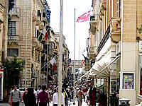 Butiker, Valletta