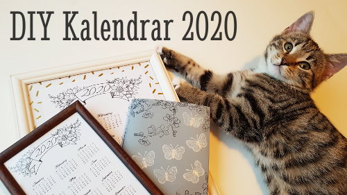Kalender 2020 att skriva ut